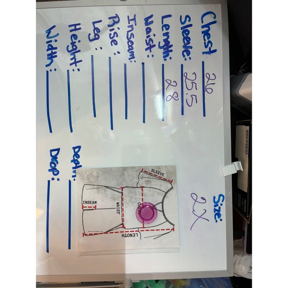 Cherokee 2X Floral Bird Botanical Print Scrub Jacket Made in USA - Picture 8 of 8